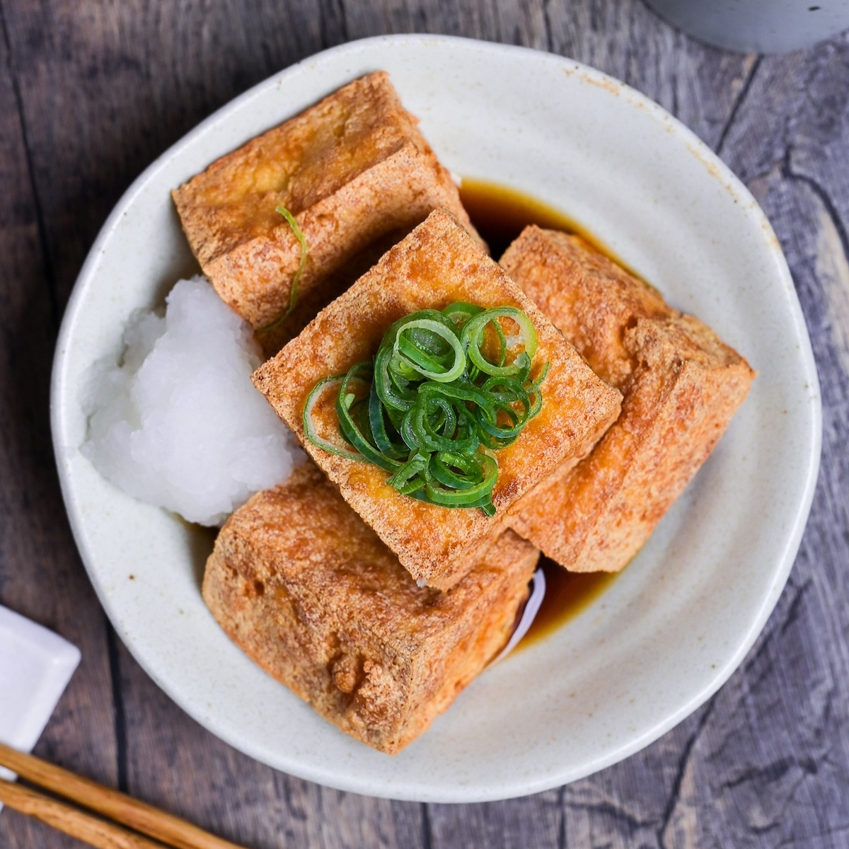 Crispy Japanese Tofu (Atsuage)
