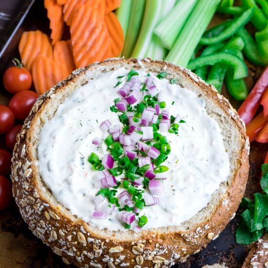 Chilled Veggie Dip