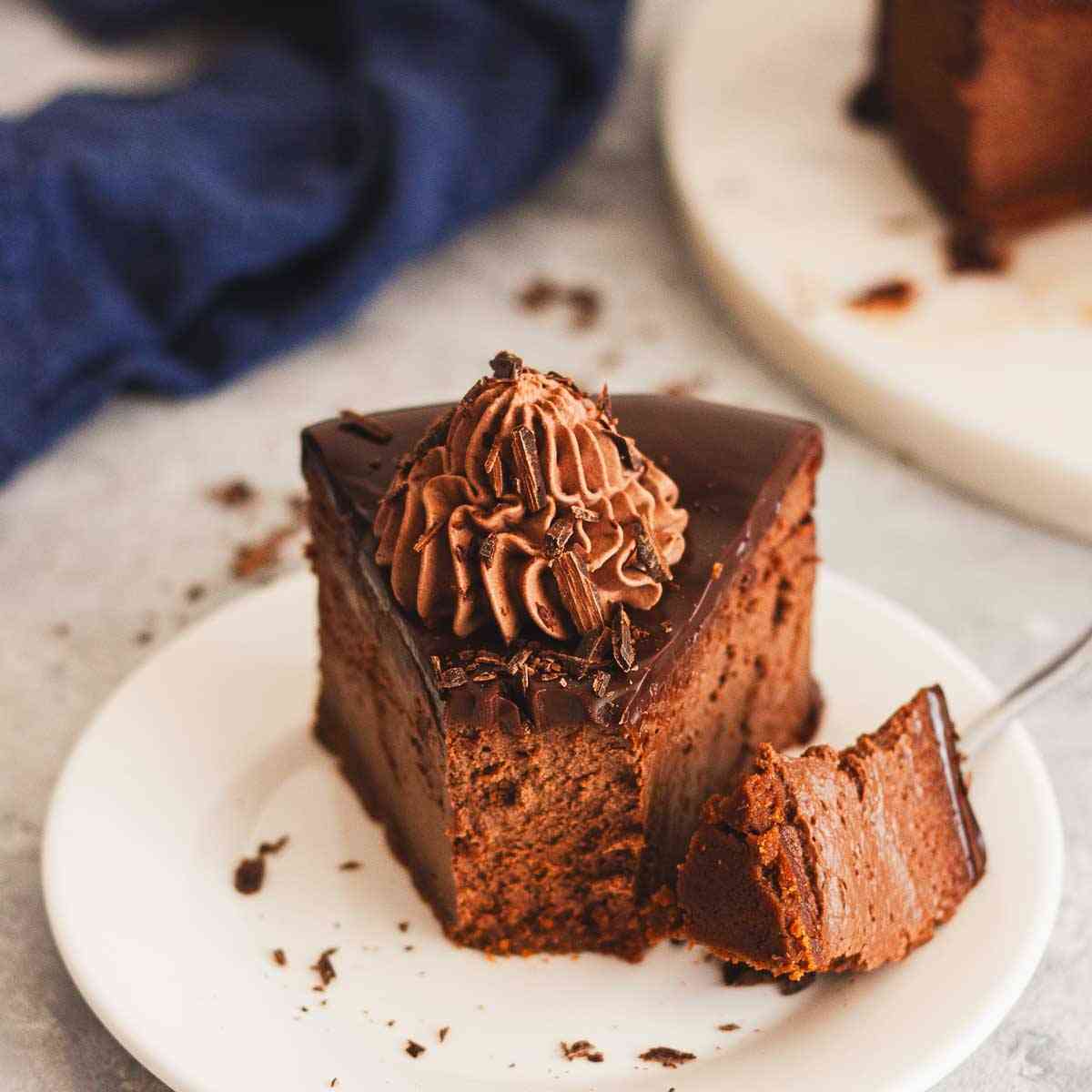 Chocolate Ganache Cheesecake