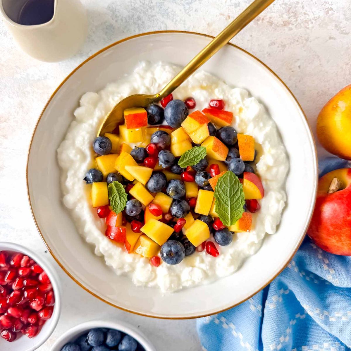 Cottage Cheese Fruit Salad