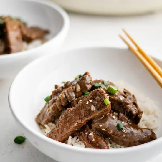 Crockpot Sesame Beef