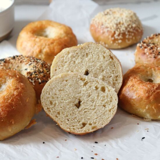Einkorn Sourdough Bagels