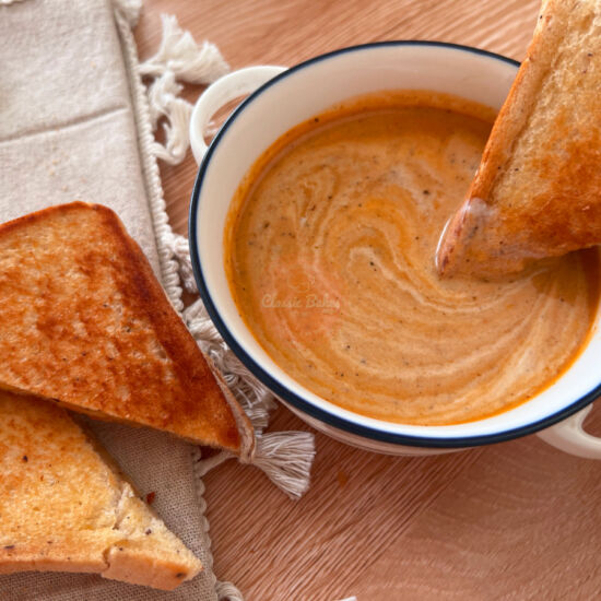 Grilled Cheese and Tomato Soup