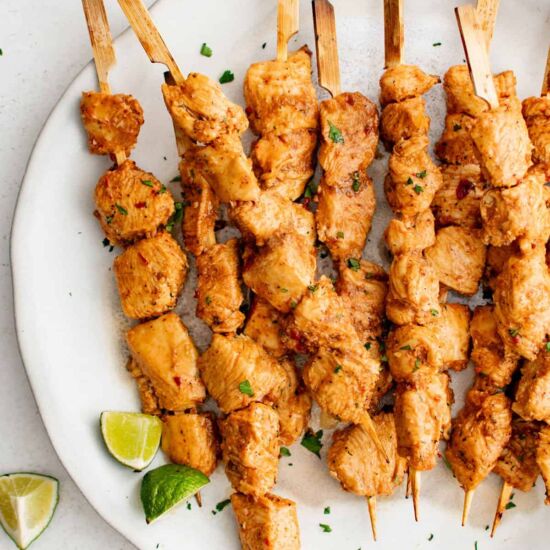 Honey Chipotle Chicken Kabobs