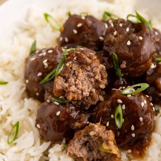 Korean BBQ Meatballs