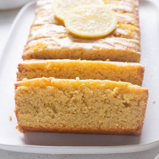 Almond Flour Lemon Loaf Cake