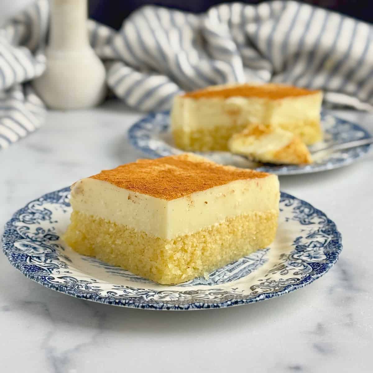 Greek Semolina And Cream Dessert