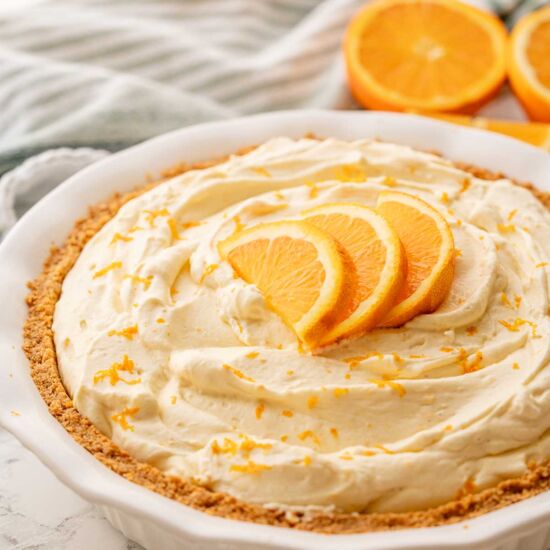 Orange Cream Pie