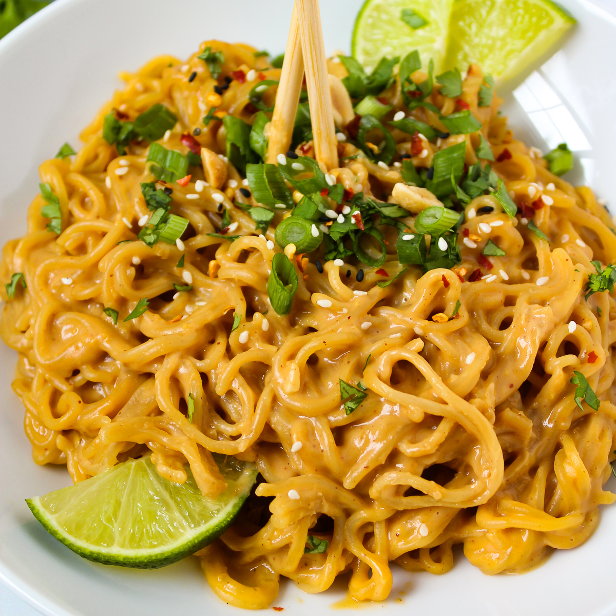 Peanut Noodles (Easy!)