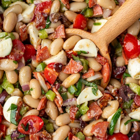 Pizza Bean Salad