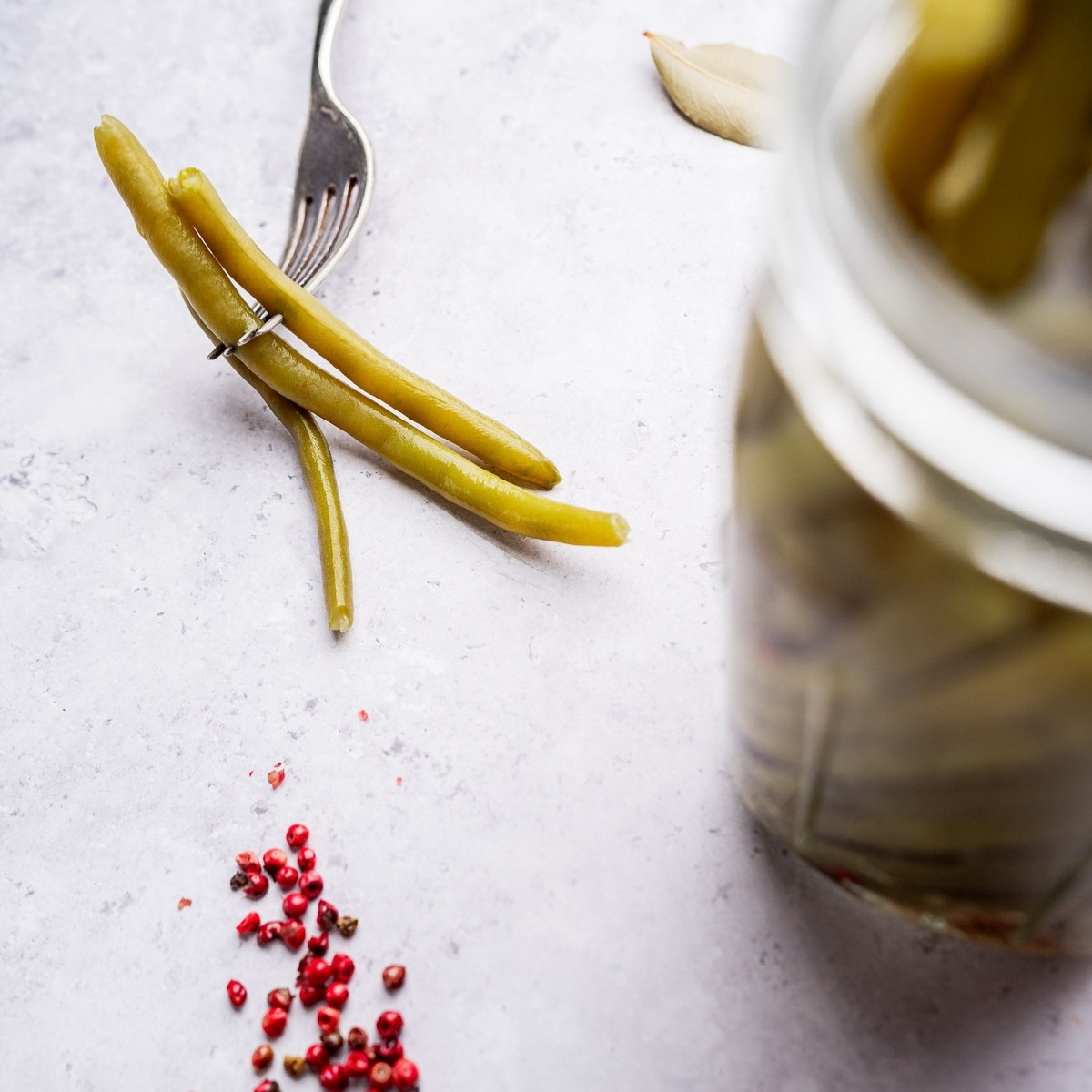 Quick Pickled Green Beans