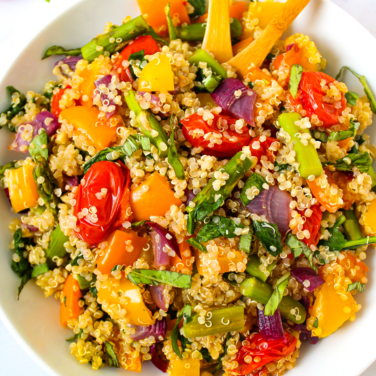 Quinoa with Roasted Vegetables