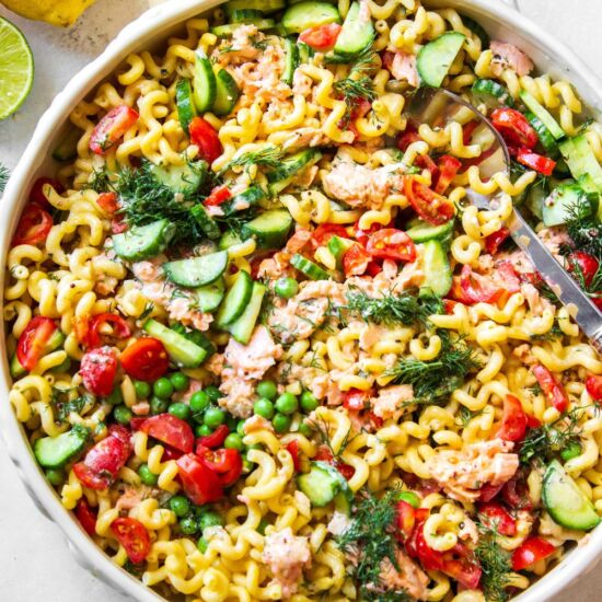Salmon Pasta Salad