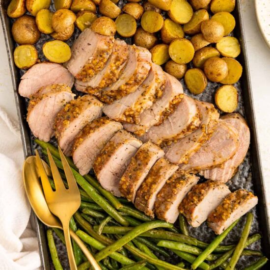 Sheet Pan Pork Tenderloin