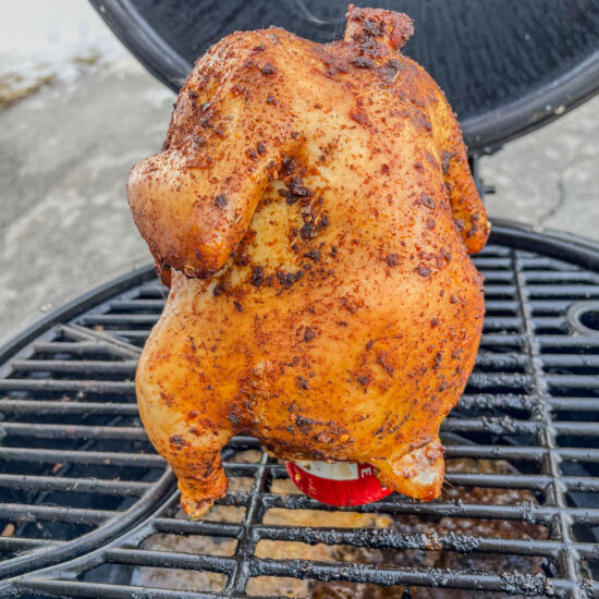 Smoked Beer Can Chicken