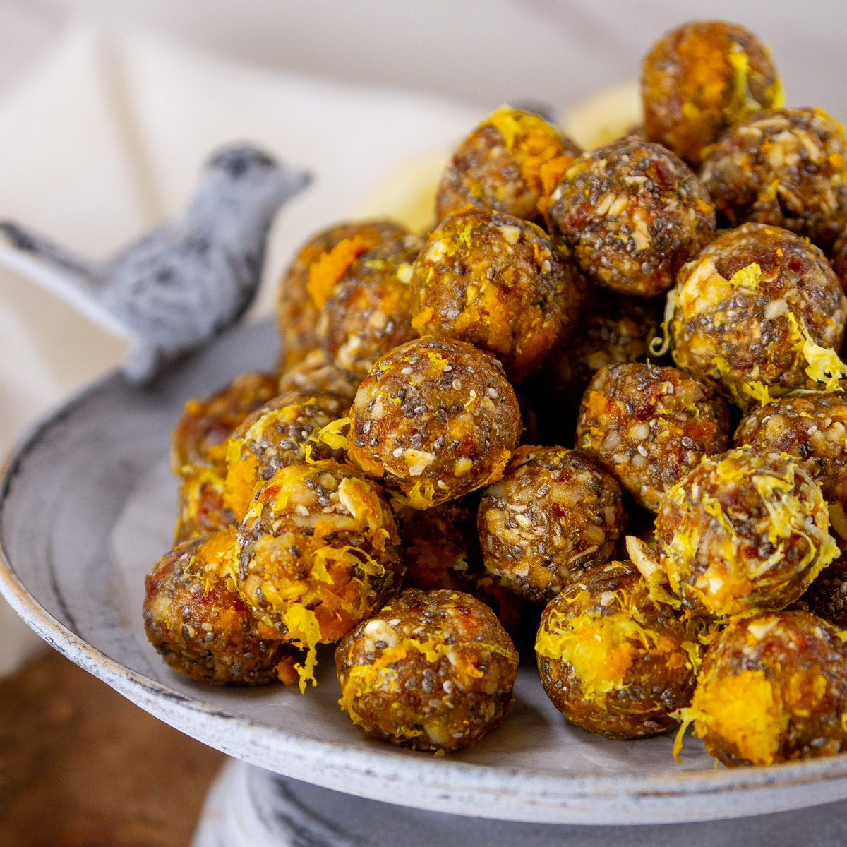 Lemon Ginger Energy Bites