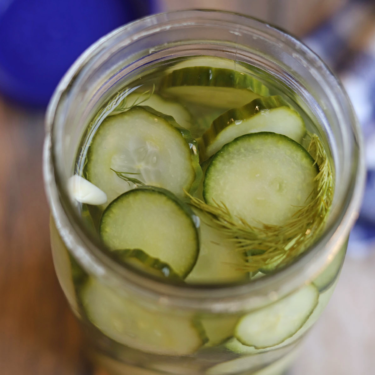 Quick Pickled Cucumbers