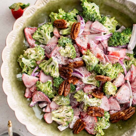 Strawberry Broccoli Salad