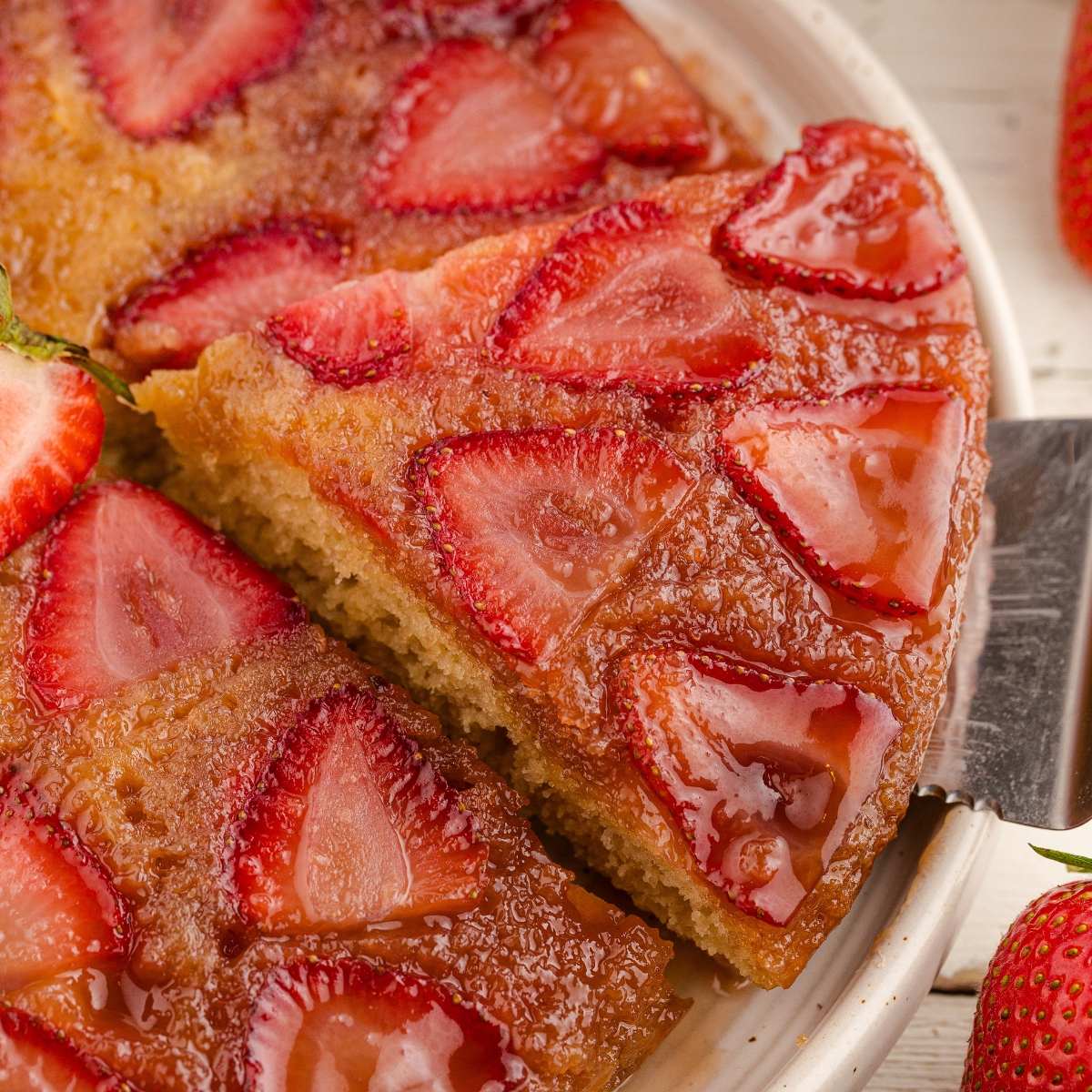 Strawberry Upside Down Cake
