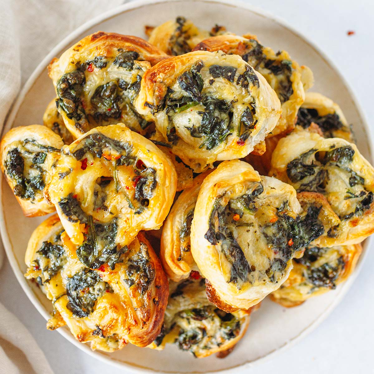 Vegan Cream Cheese Pinwheels
