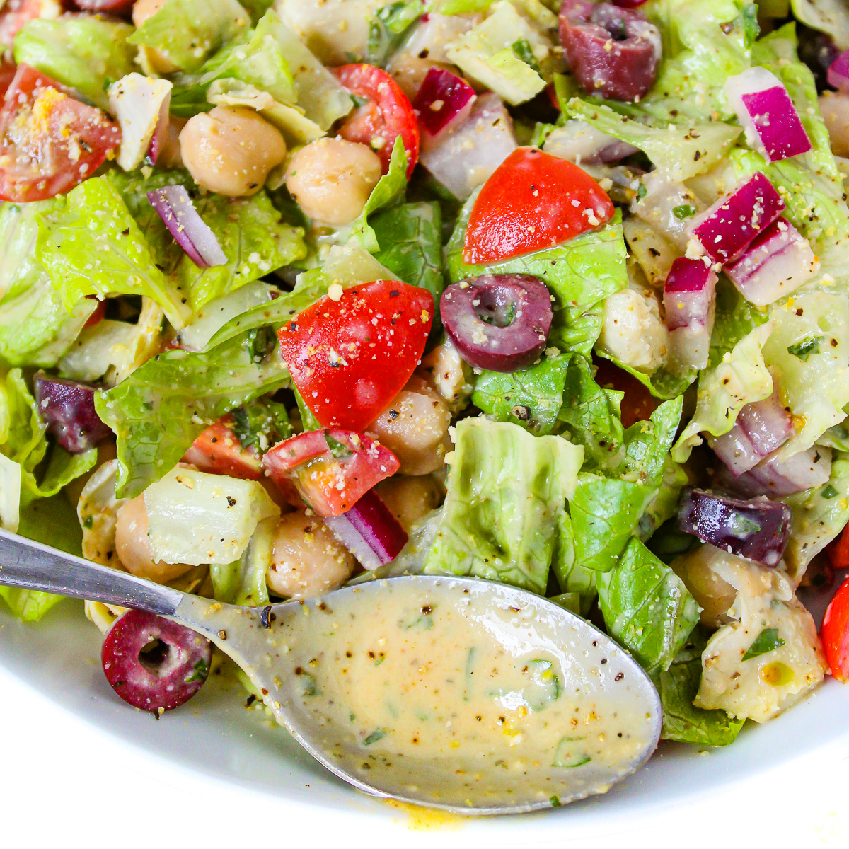 Vegan Italian Chopped Salad