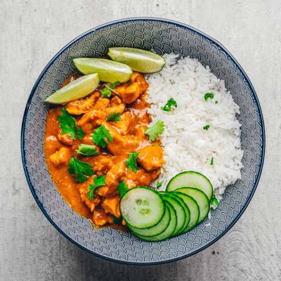 Coconut Chicken Rice Bowls