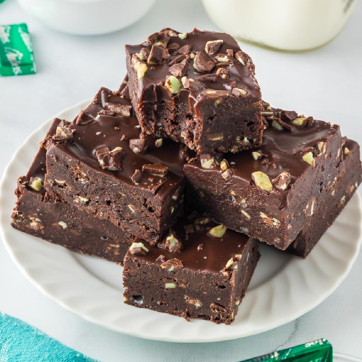 Andes Mint Brownies