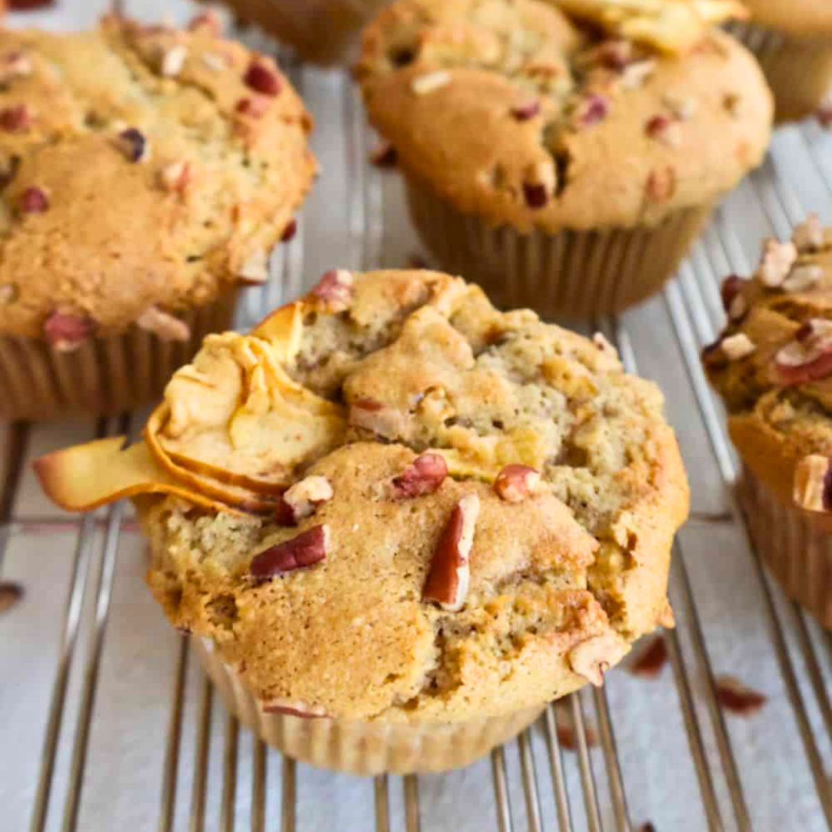 Apple Vanilla Muffins
