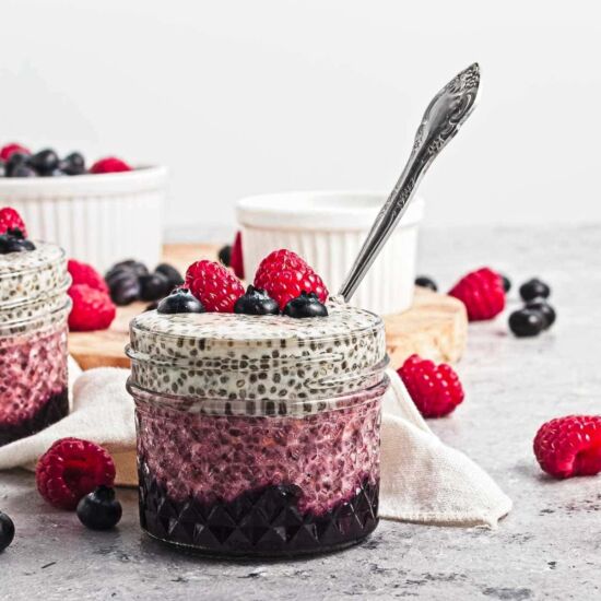Berry Chia Pudding