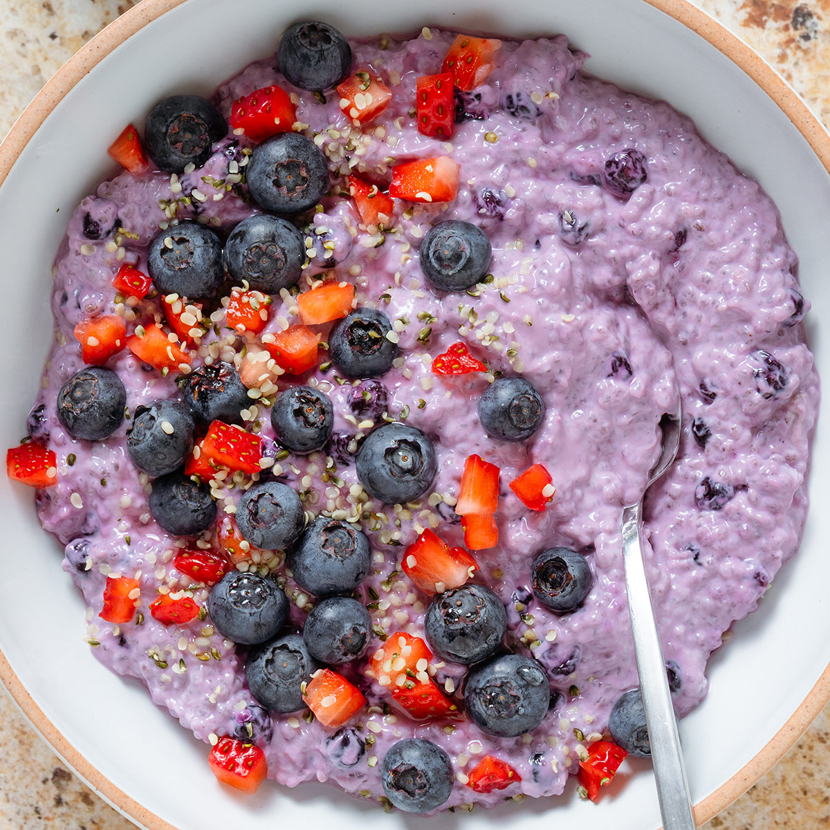 Blueberry Chia Seed Pudding