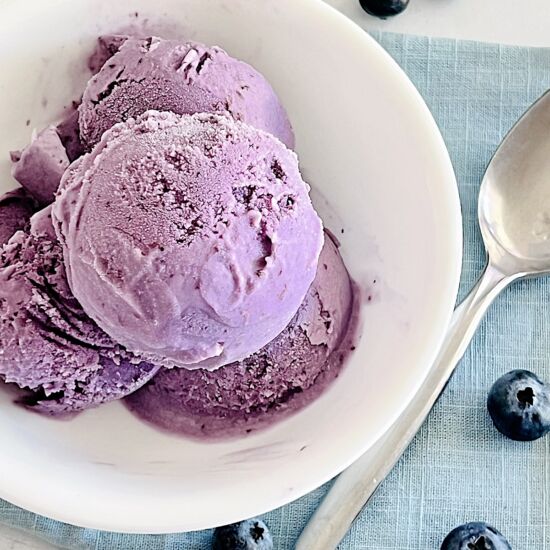 Blueberry Ice Cream