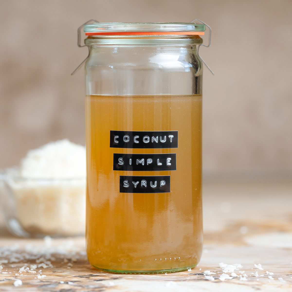 Coconut Simple Syrup