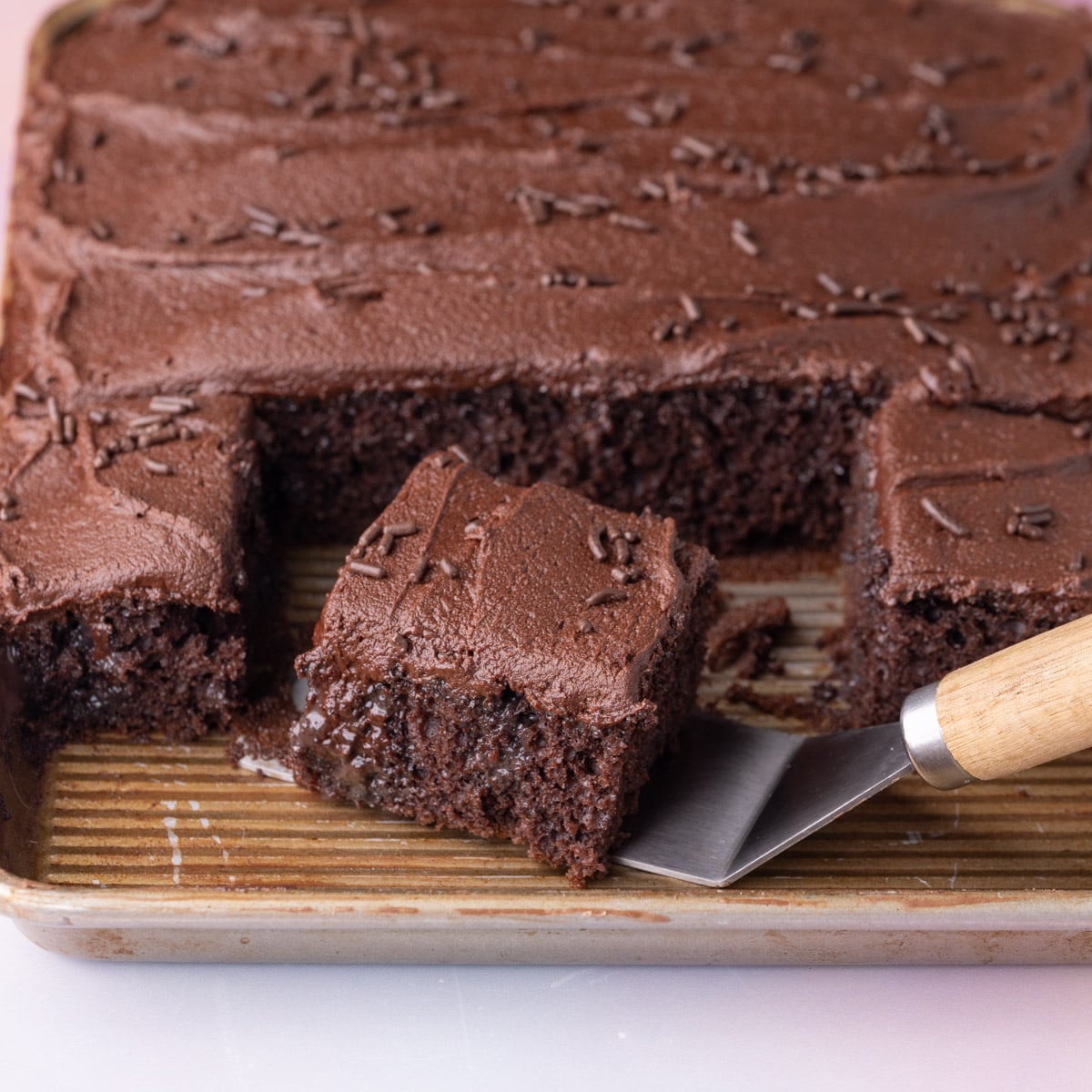 Chocolate Poke Cake