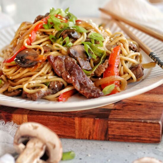 30-Minute Beef Lo Mein