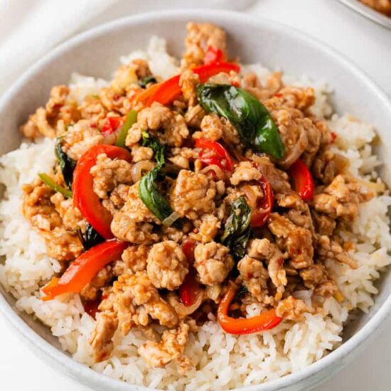 Easy Thai Basil Chicken