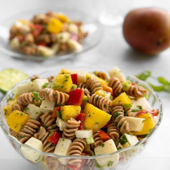 Sunset Mango Pasta Salad