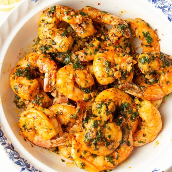 Baked Garlic Butter Shrimp