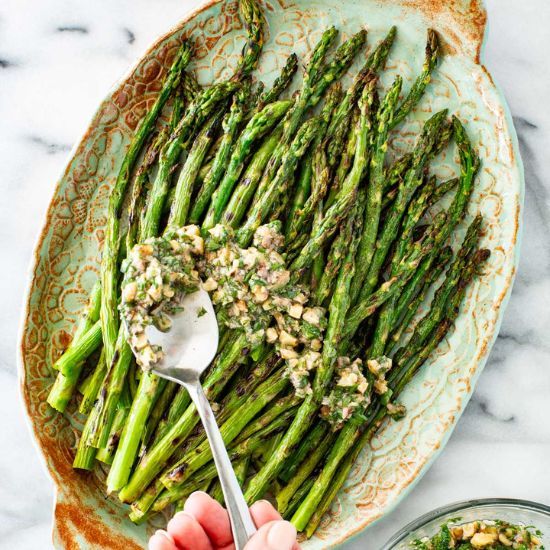 Italian Grilled Asparagus