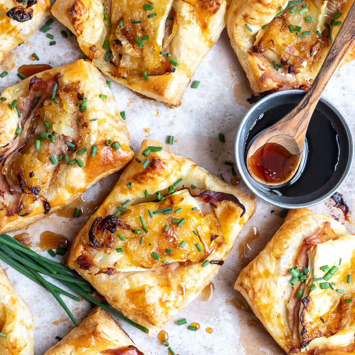 Ham and Cheese Puff Pastry