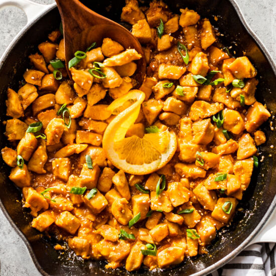 Healthy Orange Chicken