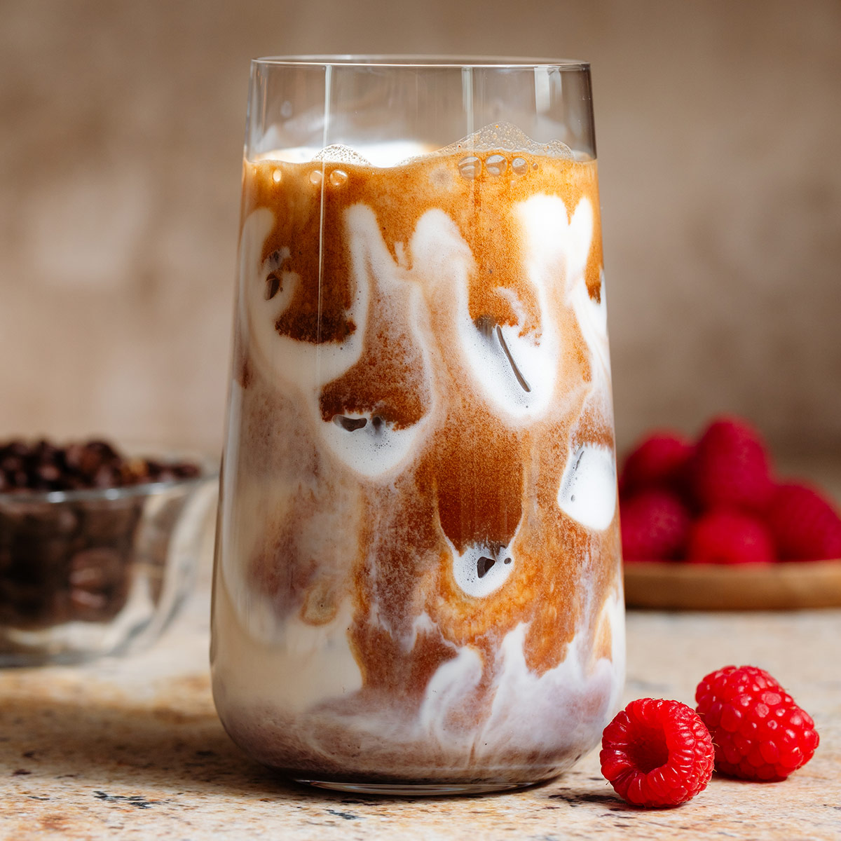 Iced Raspberry Mocha