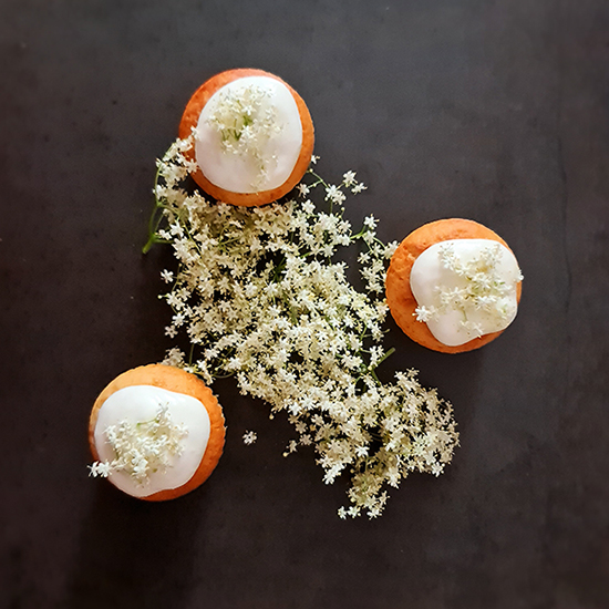 Lemon Cupcakes with Elder Flower