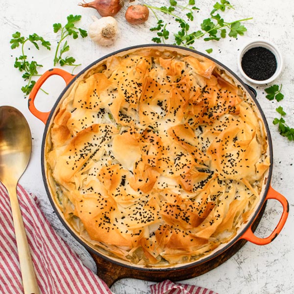 Leek and Mushroom Pie