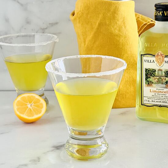 Limoncello Lemon Drop Martini