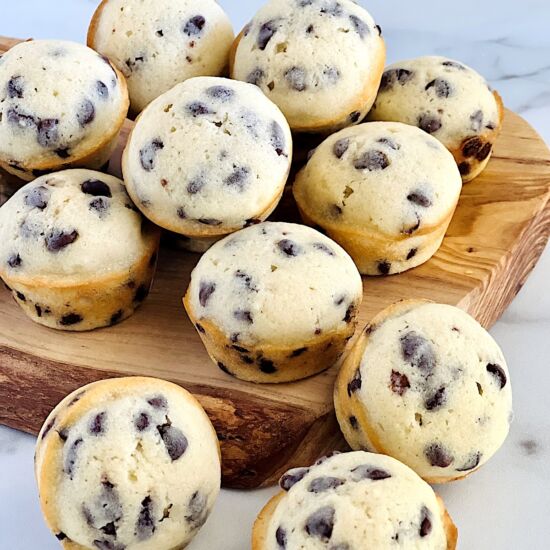 Mini Chocolate Chip Muffins