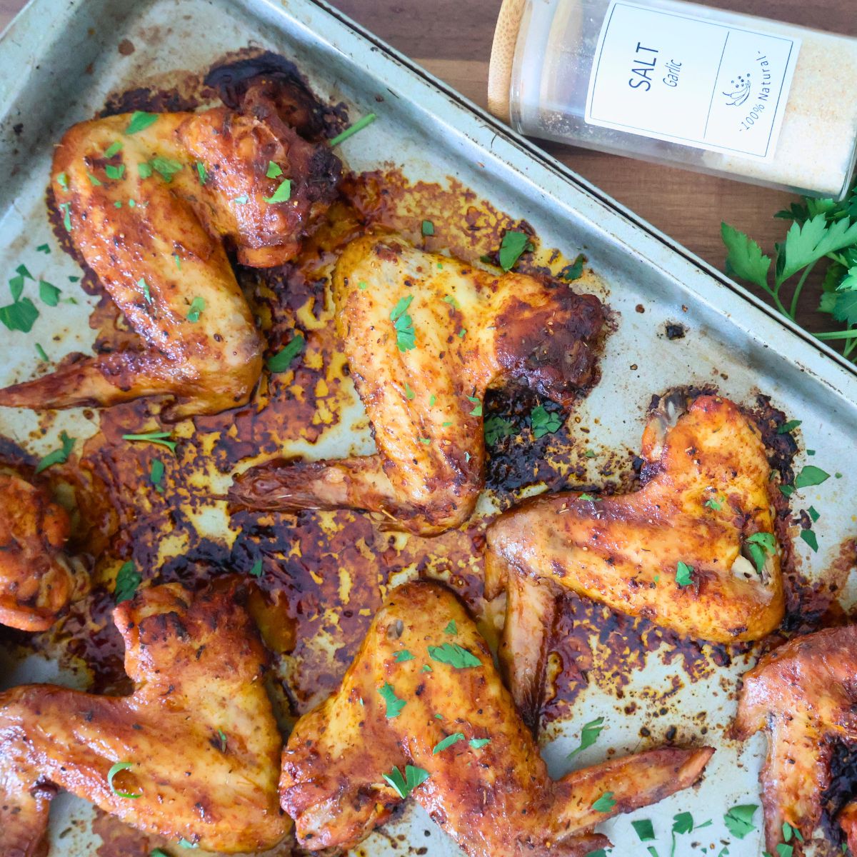 Oven Baked Whole Chicken Wings