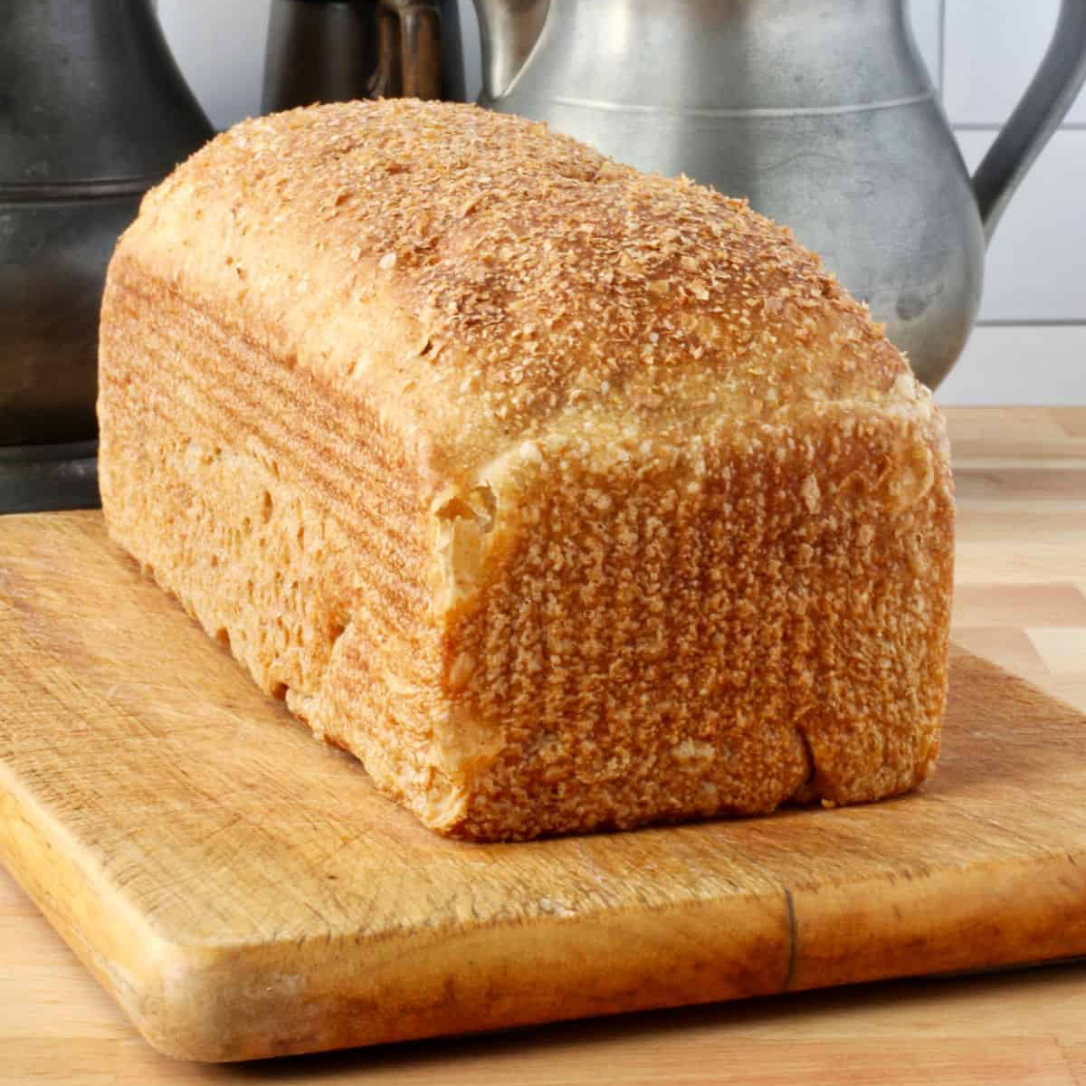 Overnight Sourdough Sandwich Bread