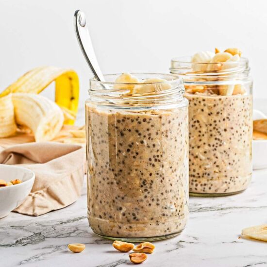 Banana & Peanut Butter Oats