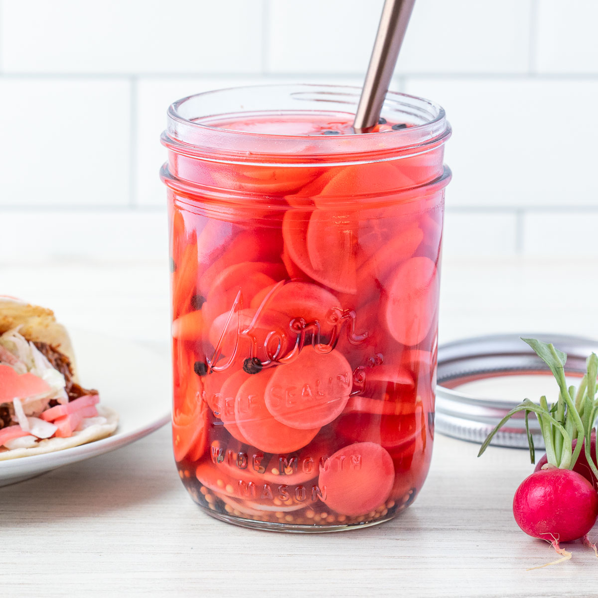 Easy Pickled Radish