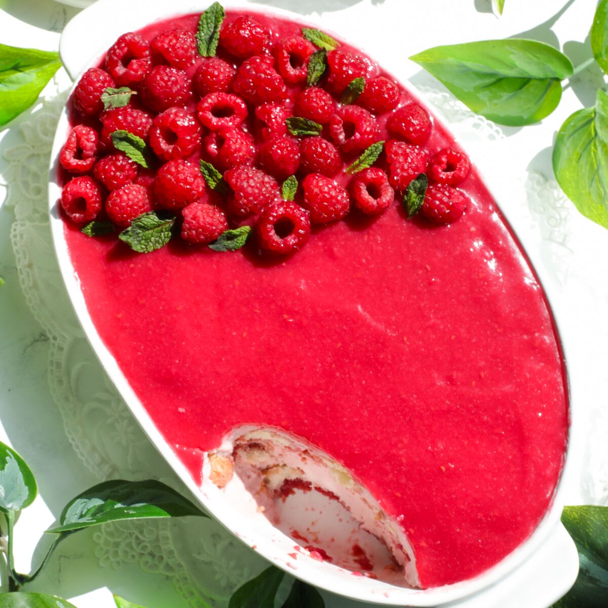 Raspberry Tiramisu